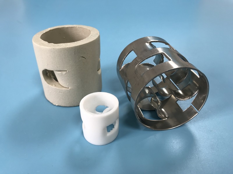 陶瓷鲍尔环的装填量及其装填方法